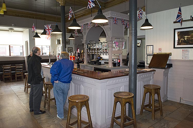 The Union Bar Paisley Road interior 2016